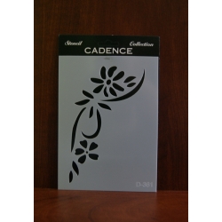 Szablon 20x15cm, D-361 Cadence